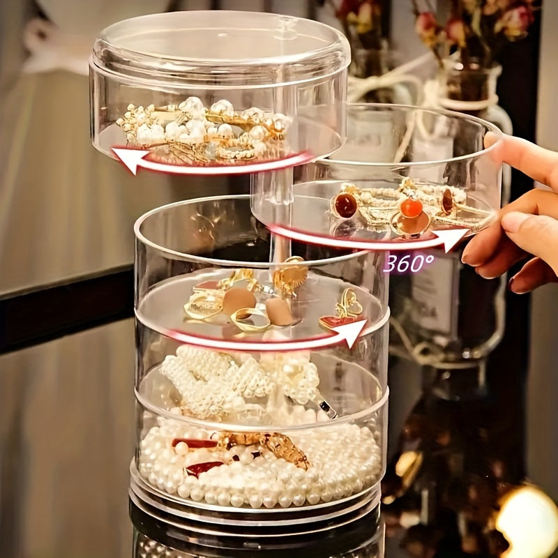 5 Layer Rotating Jewelry Storage Rack