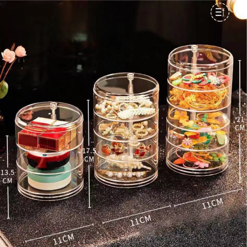 5 Layer Rotating Jewelry Storage Rack