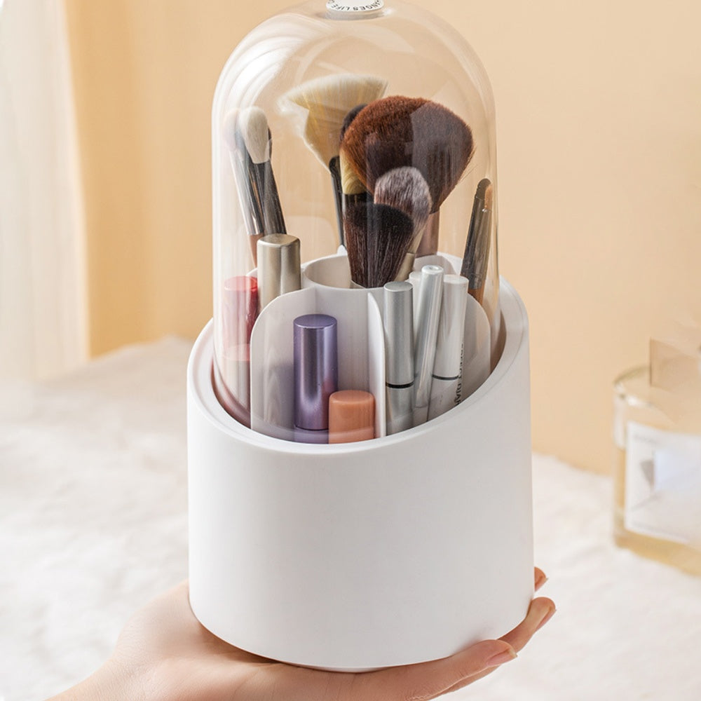 Rotatable Makeup Brush Holder